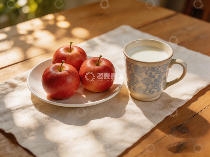 高清大图下载【趣麦麦图】温馨早餐静物摄影