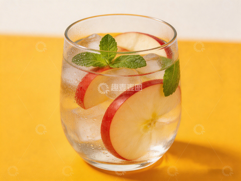 高清大图下载【趣麦麦图】清新玻璃杯饮品特写摄影