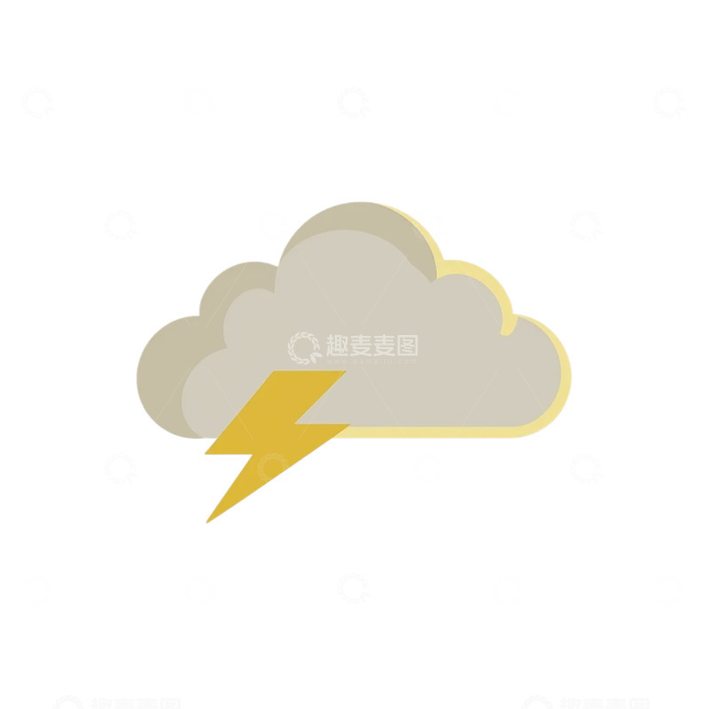 高清大图下载【趣麦麦图】暴风云中闪电的瞬间奇观