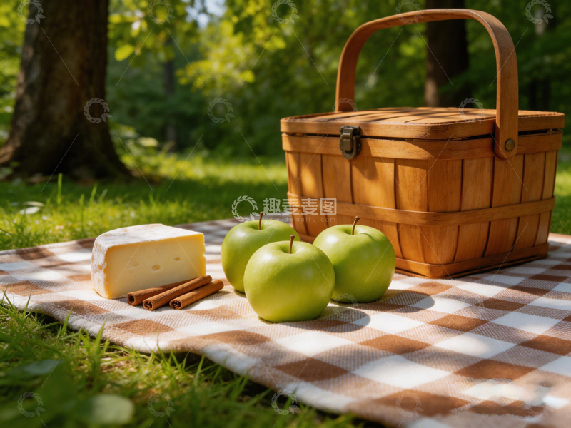 高清大图下载【趣麦麦图】野餐风光静物摄影