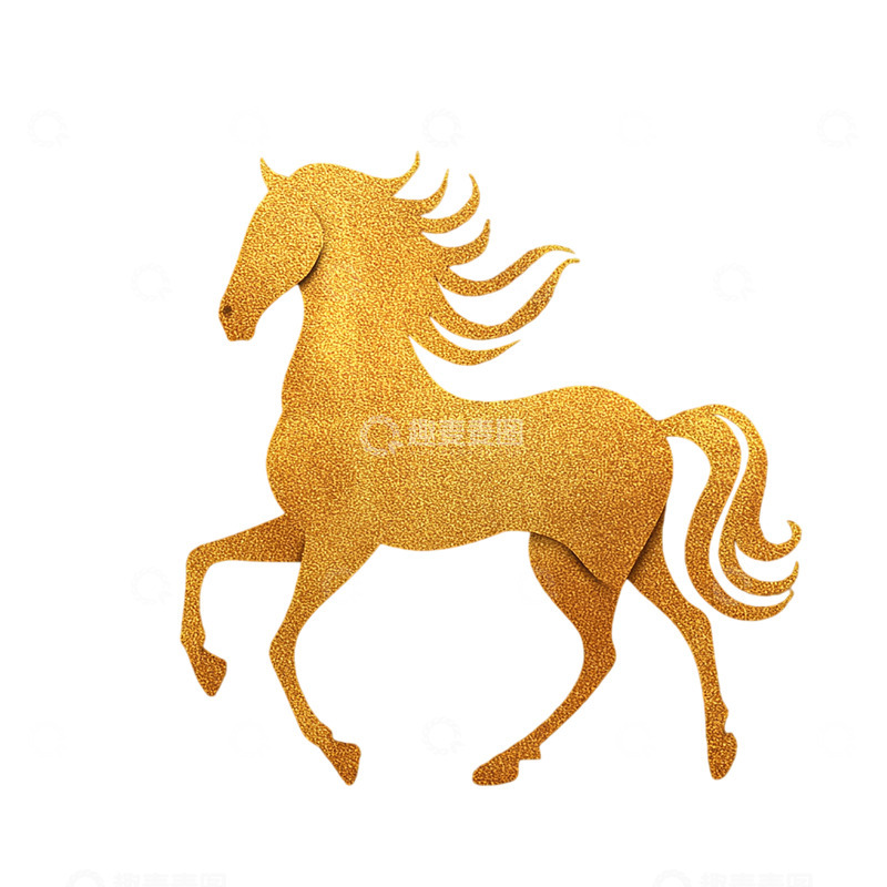 高清大图下载【趣麦麦图】光影中的华丽骏马