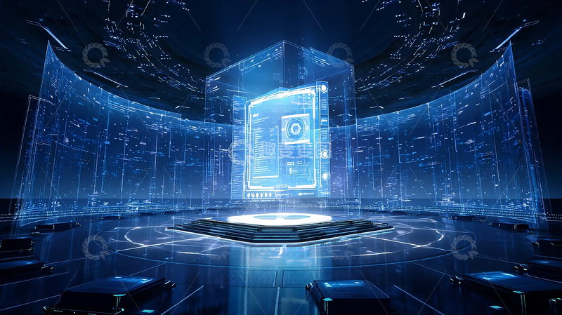 高清大图下载【趣麦麦图】科技未来的光影奇迹