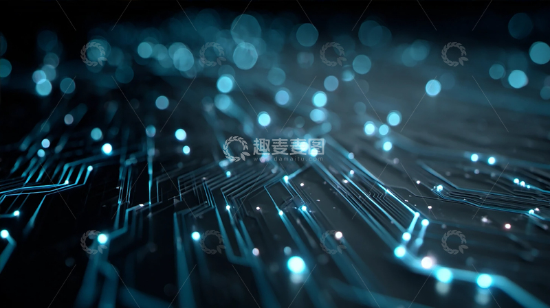高清大图下载【趣麦麦图】数字光辉的未来之路