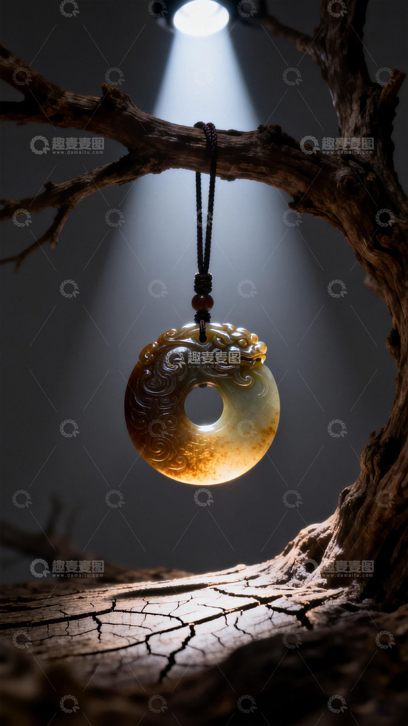 高清大图下载【趣麦麦图】玉佩古风摄影
