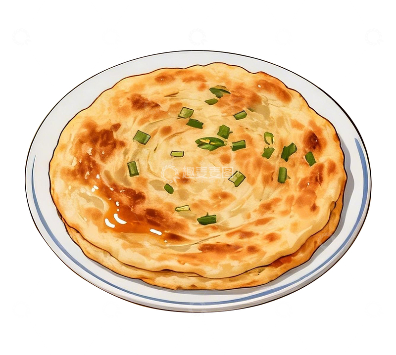 源文件下载【趣麦麦图】漫画风格葱油烧饼2