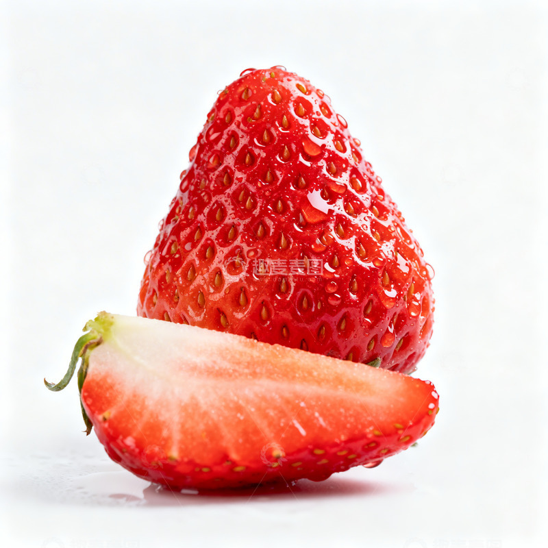 高清大图下载【趣麦麦图】新鲜草莓特写3