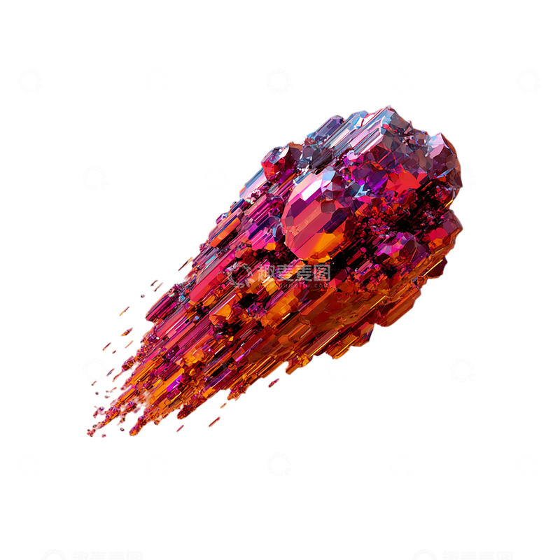 高清大图下载【趣麦麦图】火焰般炽热的宝石流光