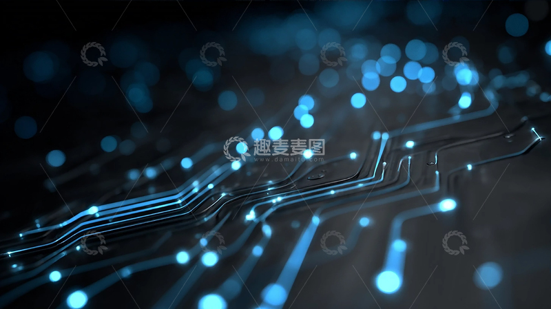 高清大图下载【趣麦麦图】数字光影的未来之谜