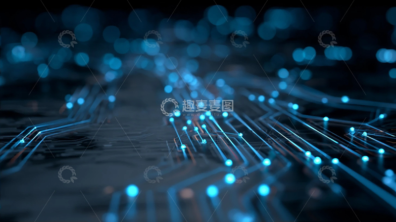 高清大图下载【趣麦麦图】数字光影的未来之门