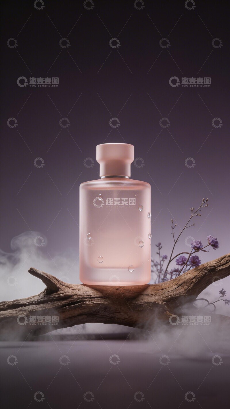 高清大图下载【趣麦麦图】粉色香水瓶艺术摄影