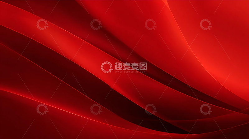 高清大图下载【趣麦麦图】红色光影的梦幻交织