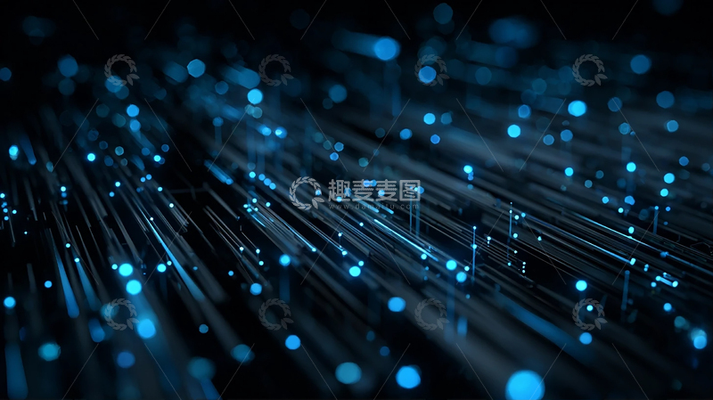 高清大图下载【趣麦麦图】数字光影的奇幻舞蹈