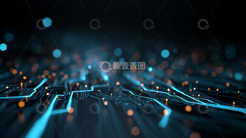 高清大图下载【趣麦麦图】数字世界的光影奇幻