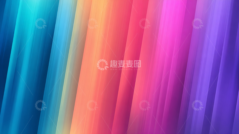 高清大图下载【趣麦麦图】色彩渐变的梦境世界