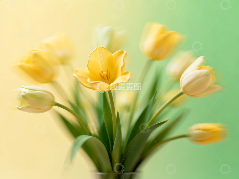 高清大图下载【趣麦麦图】春日氛围感高级艺术1