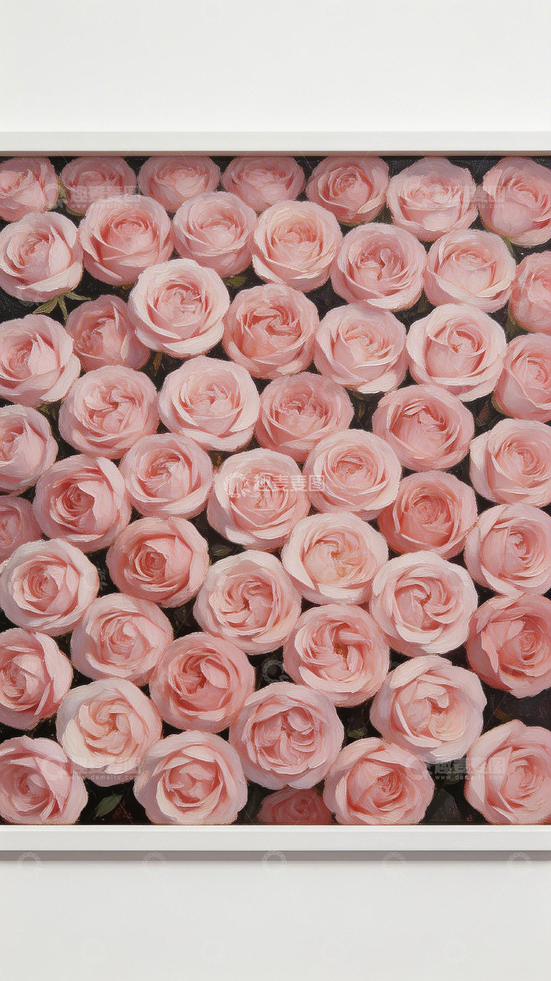 高清大图下载【趣麦麦图】粉色玫瑰花卉特写摄影图片