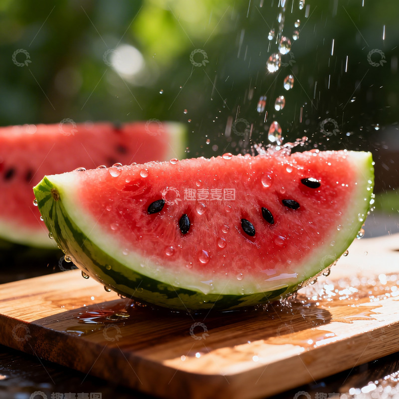 高清大图下载【趣麦麦图】鲜红多汁西瓜21