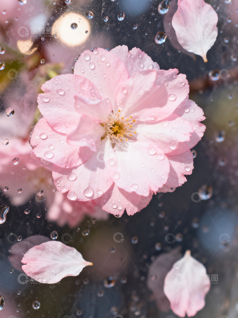 高清大图下载【趣麦麦图】粉色樱花摄影6