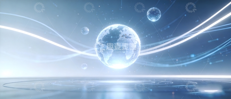 高清大图下载【趣麦麦图】未来科技地球概念图