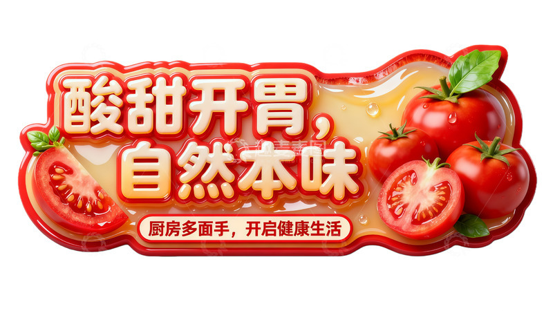 高清大图下载【趣麦麦图】番茄酱包装设计