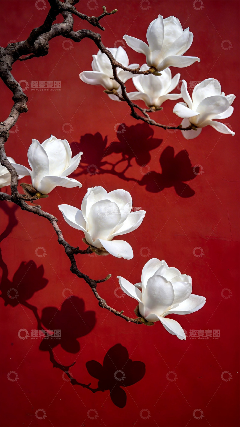 高清大图下载【趣麦麦图】白玉兰摄影3
