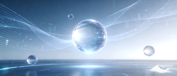 科幻空间星球光效背景