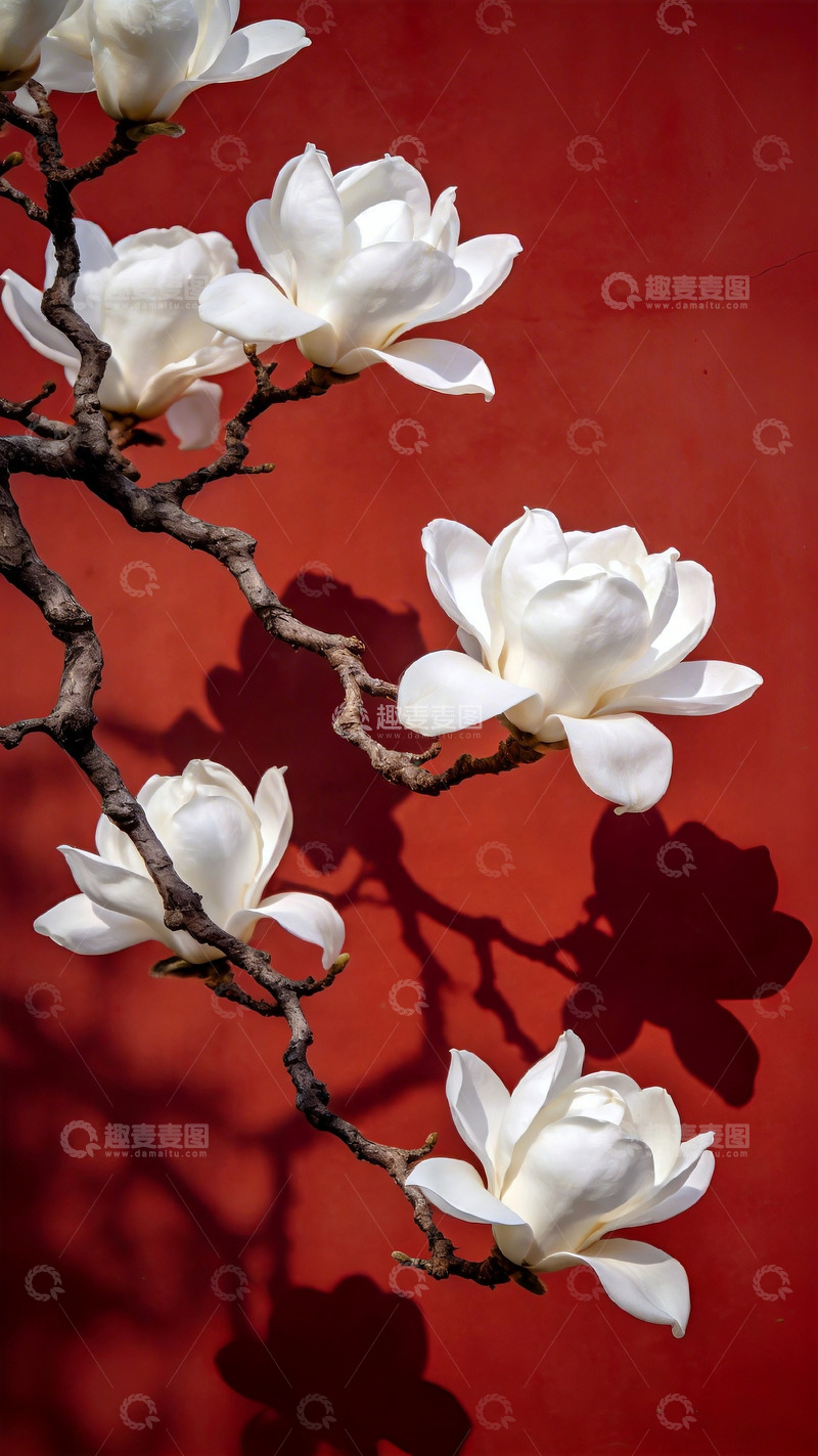 高清大图下载【趣麦麦图】白玉兰摄影2