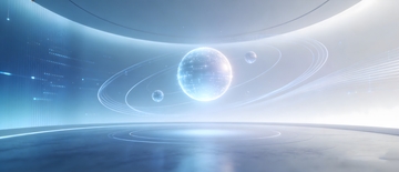 科幻宇宙星球场景图