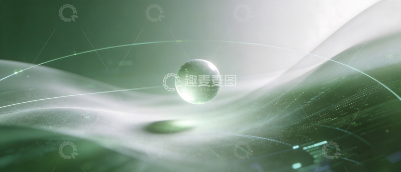 高清大图下载【趣麦麦图】科幻风粒子特效背景