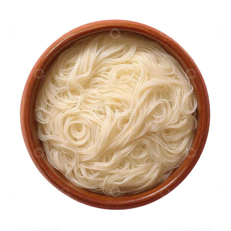 高清大图下载【趣麦麦图】流动的白色丝线在陶瓷碗中舞动