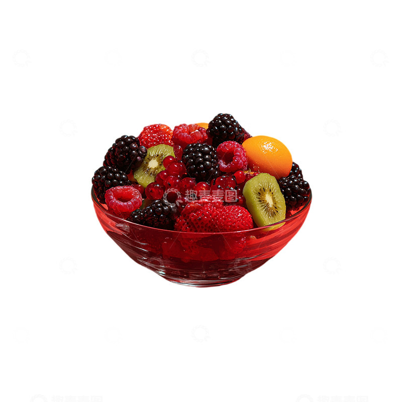 高清大图下载【趣麦麦图】百变水果盛宴的色彩交响曲