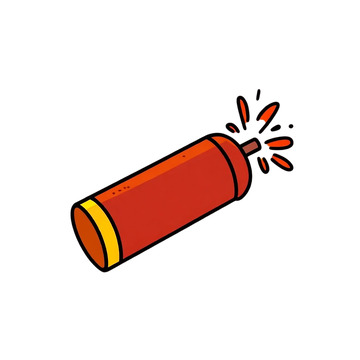 破碎与爆炸的火花瞬间