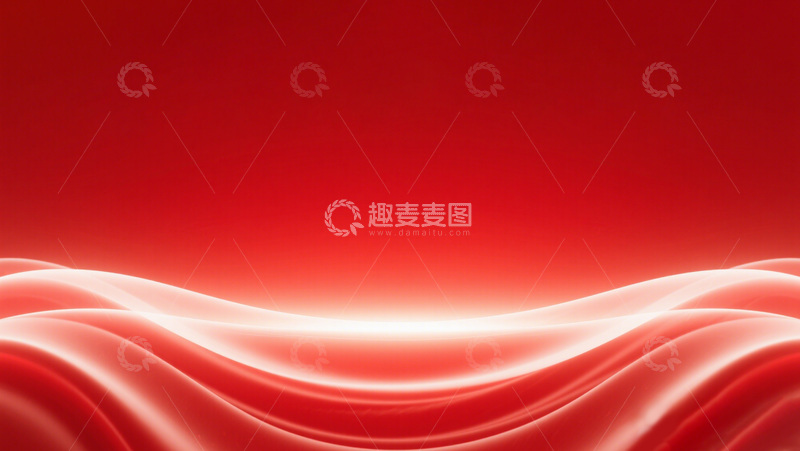 高清大图下载【趣麦麦图】红色渐变炫光线条党建背景