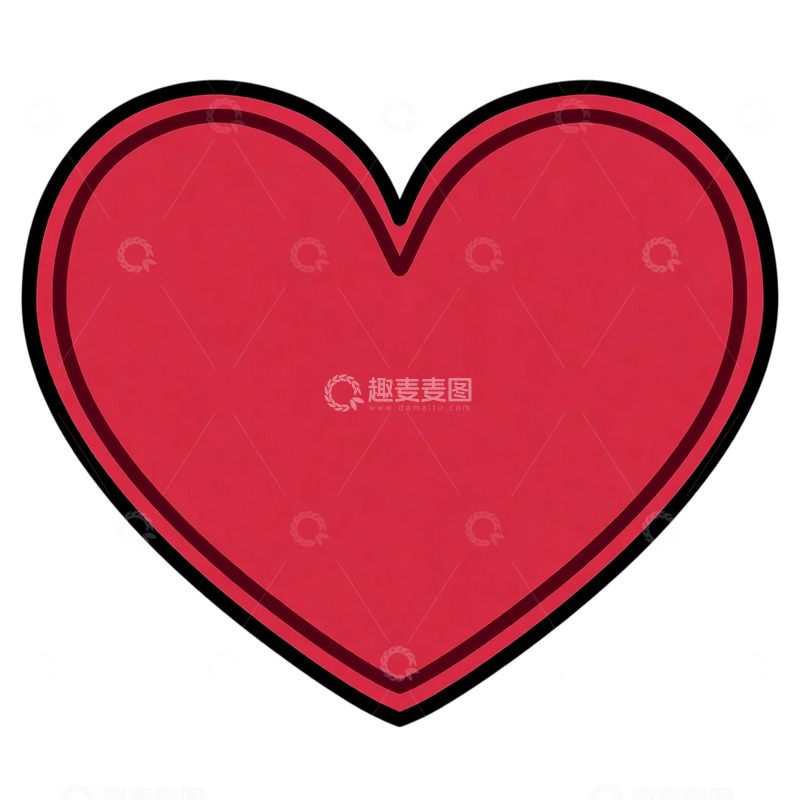 高清大图下载【趣麦麦图】粉色心形符号的浪漫幻想