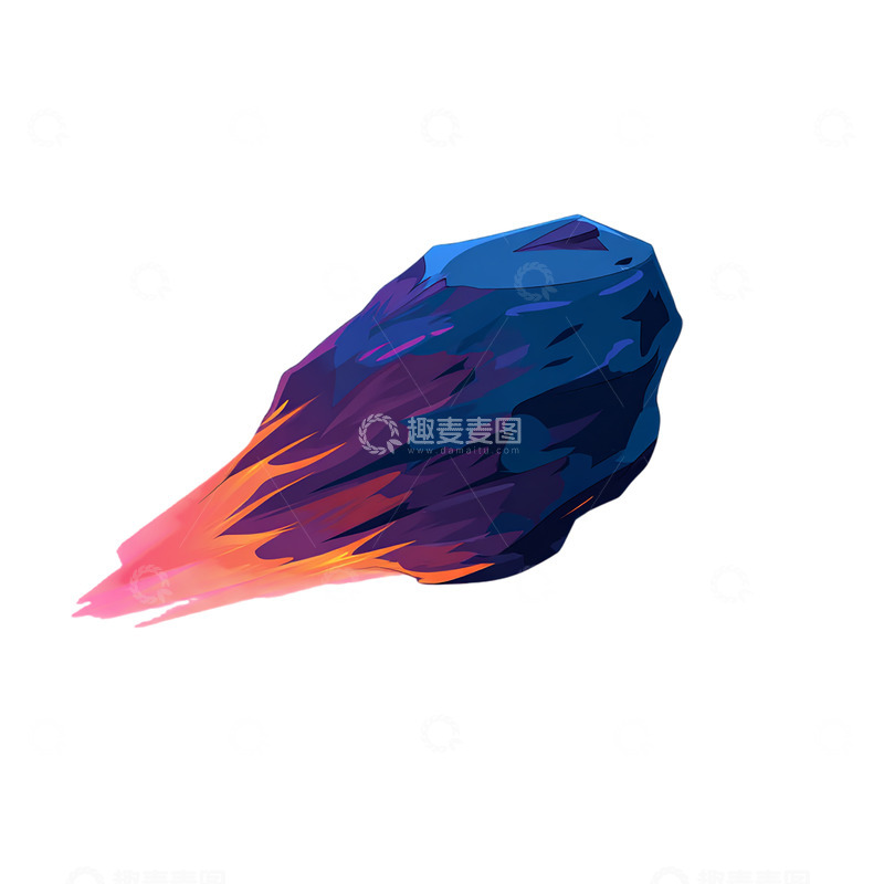 高清大图下载【趣麦麦图】星辰陨落的夜空奇观