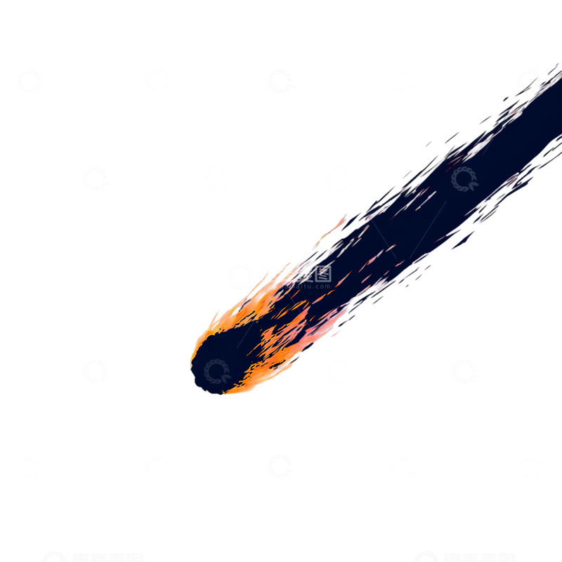 高清大图下载【趣麦麦图】星空下的流星瞬间划破寂静