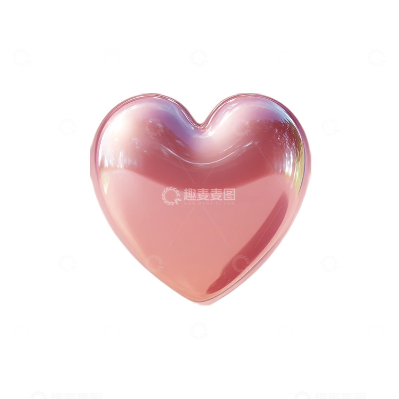 高清大图下载【趣麦麦图】浮世心海中的梦幻心形