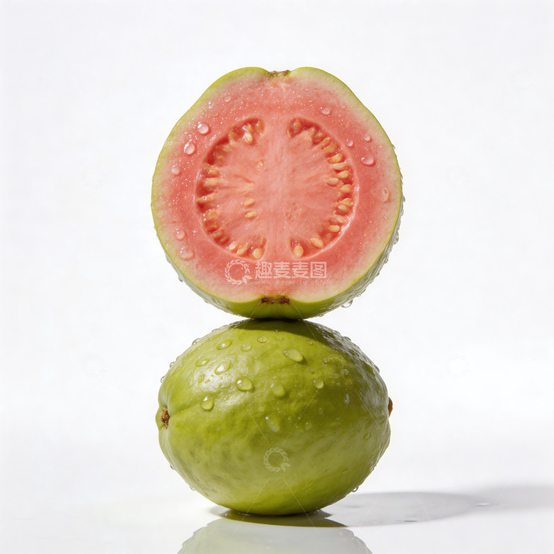 高清大图下载【趣麦麦图】红心芭乐美食摄影2