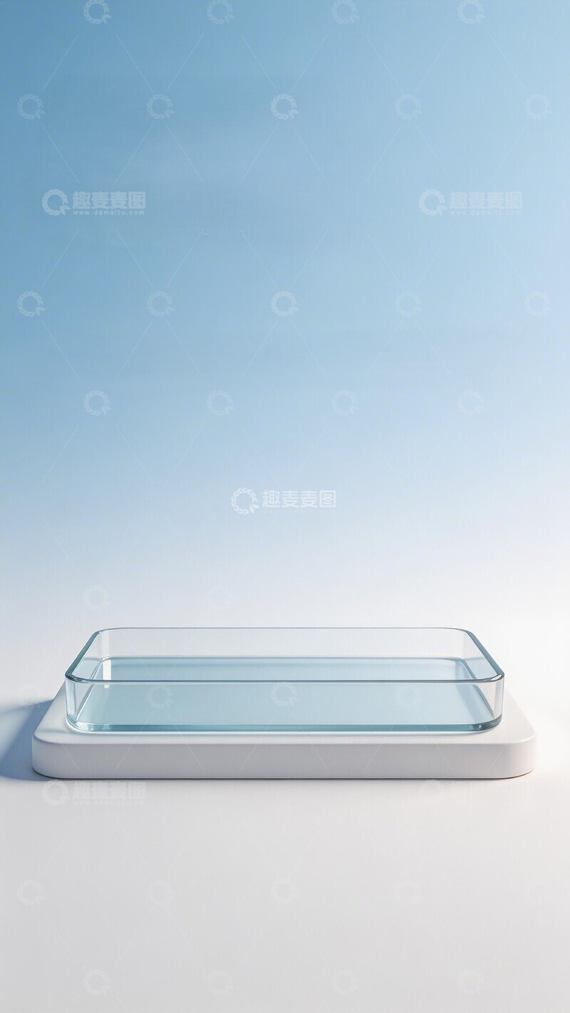 高清大图下载【趣麦麦图】简约玻璃托盘静物摄影