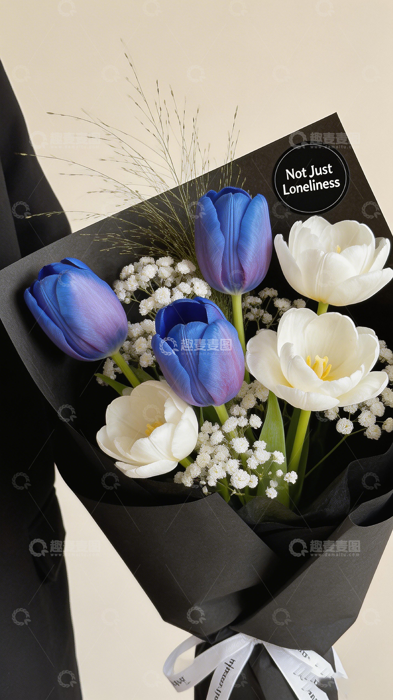 高清大图下载【趣麦麦图】高雅花束节日礼物