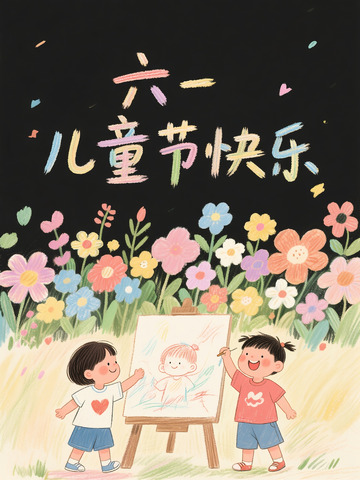 六一儿童节插画5