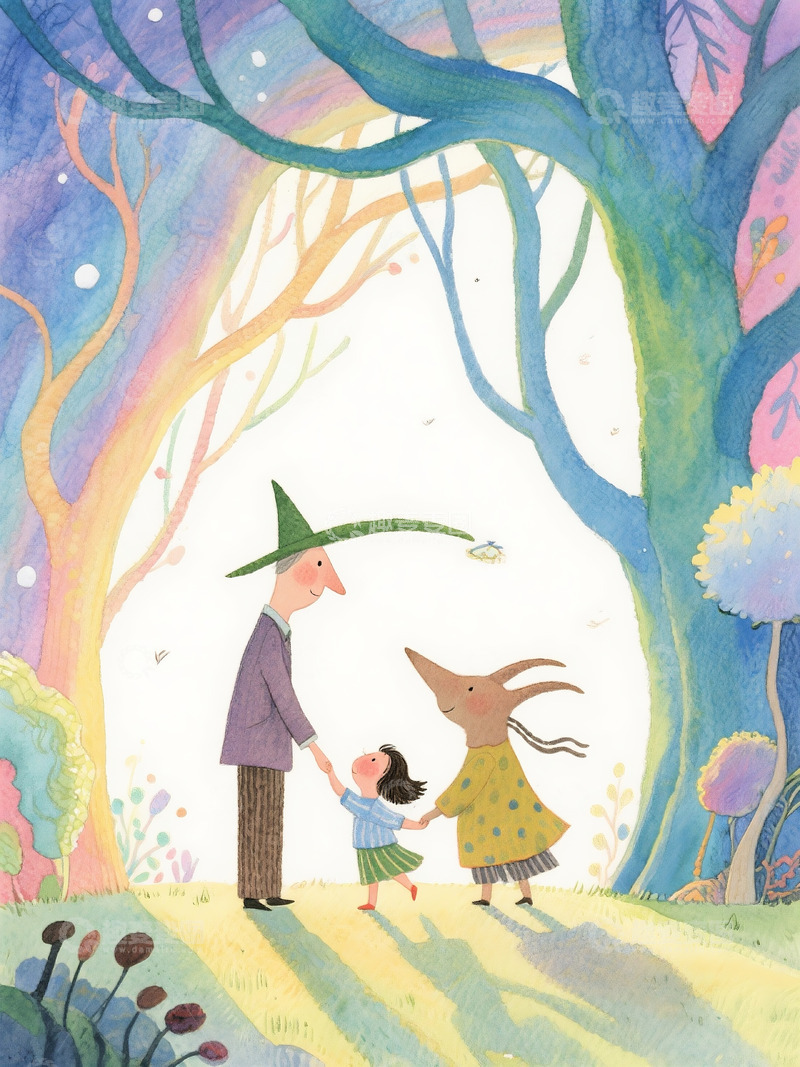 高清大图下载【趣麦麦图】搞怪治愈系插画3