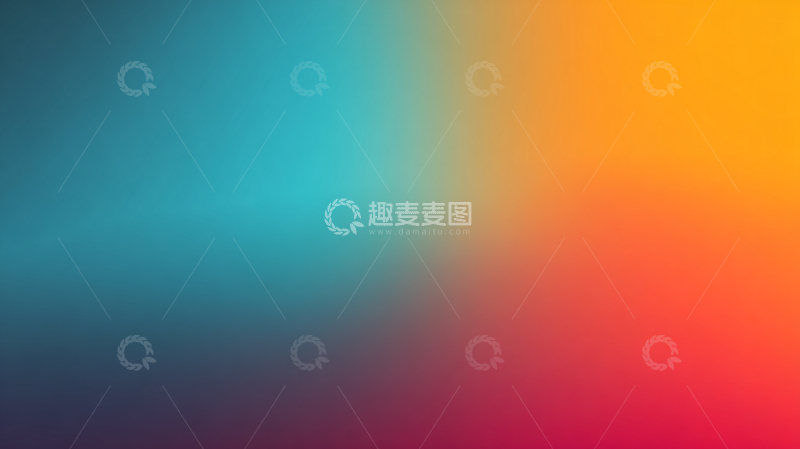 高清大图下载【趣麦麦图】彩色渐变的梦幻画卷