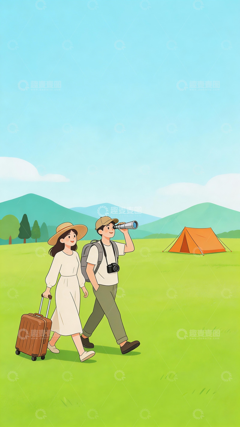 高清大图下载【趣麦麦图】春季旅游踏青聚餐2