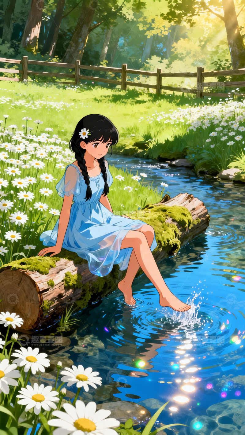 高清大图下载【趣麦麦图】森林童话世界插画6