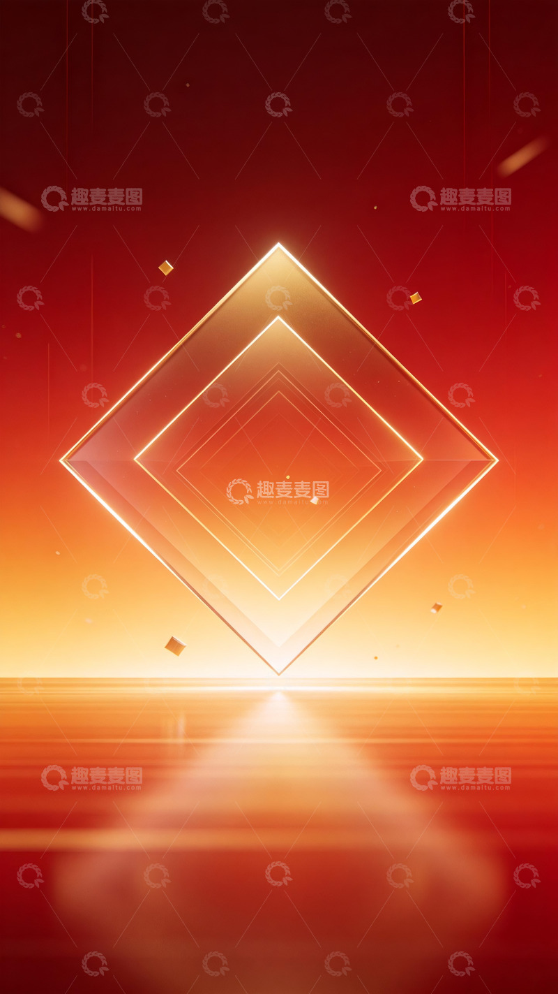 高清大图下载【趣麦麦图】科技感与庆典氛围主视觉展板2