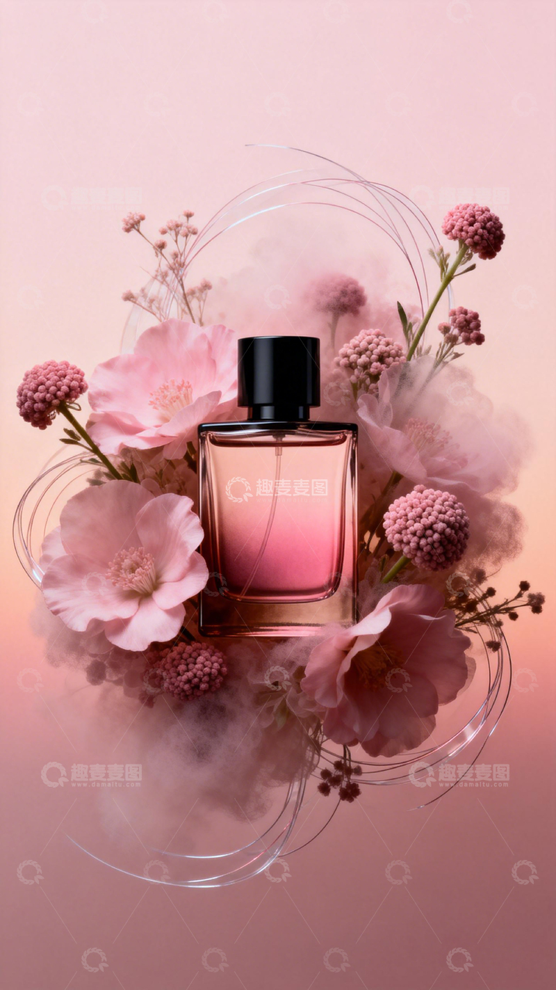 高清大图下载【趣麦麦图】香水与花卉艺术摄影