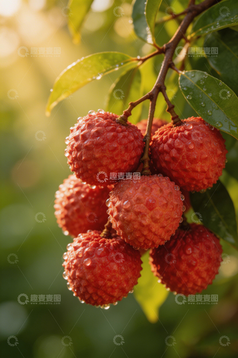 高清大图下载【趣麦麦图】荔枝特写自然摄影