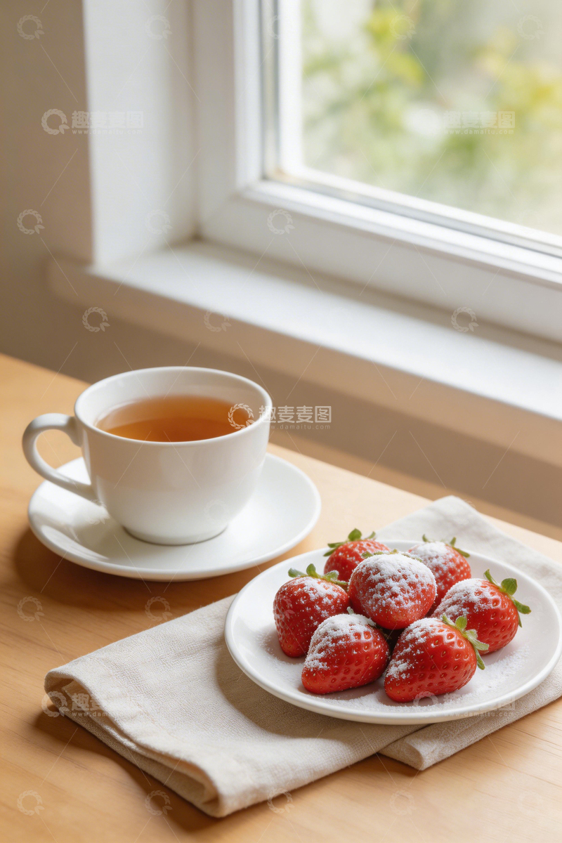 高清大图下载【趣麦麦图】下午茶时光静物摄影