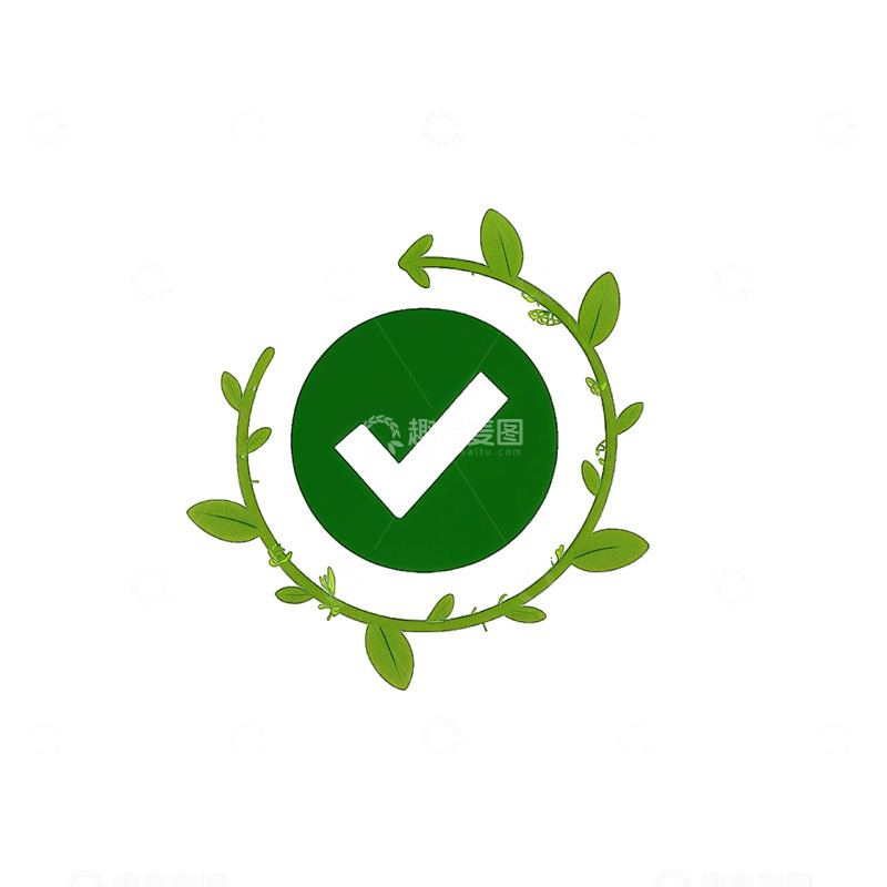 高清大图下载【趣麦麦图】绿色标志环保标识设计